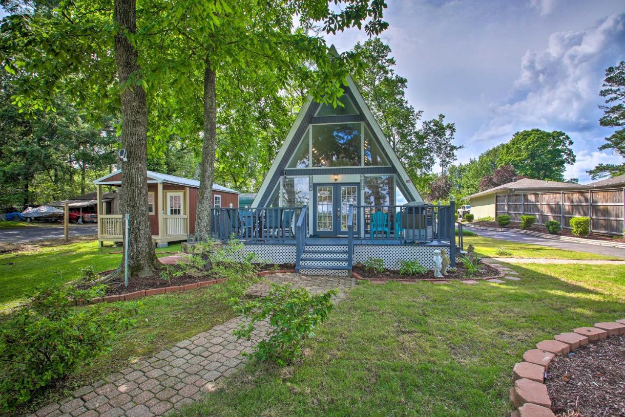 Pet-Friendly Hot Springs Cabin On Lake Hamilton! 외부 사진